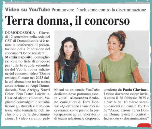 terra donna il concorso